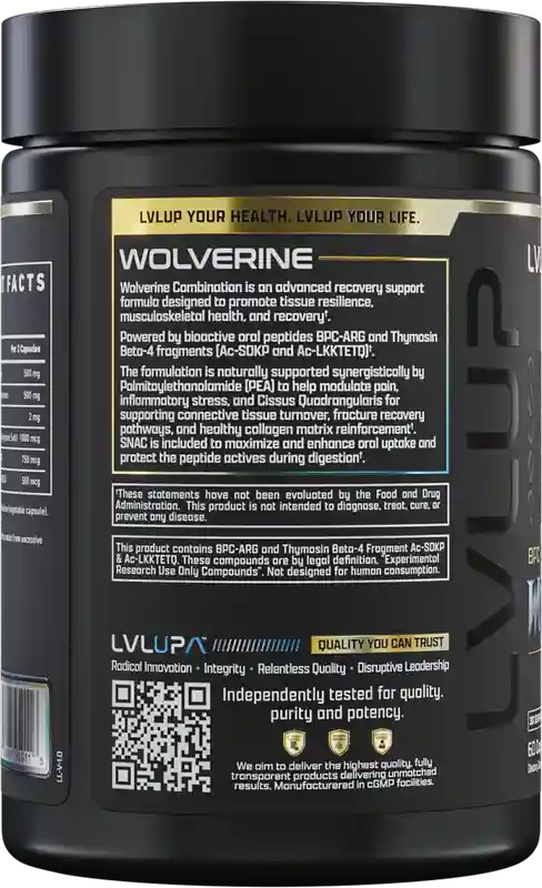 lvlup health bpc 157 Wolverine Anemia Treatment Agent AOD-9604 10mg | 99%+ Size:1g - $33.72