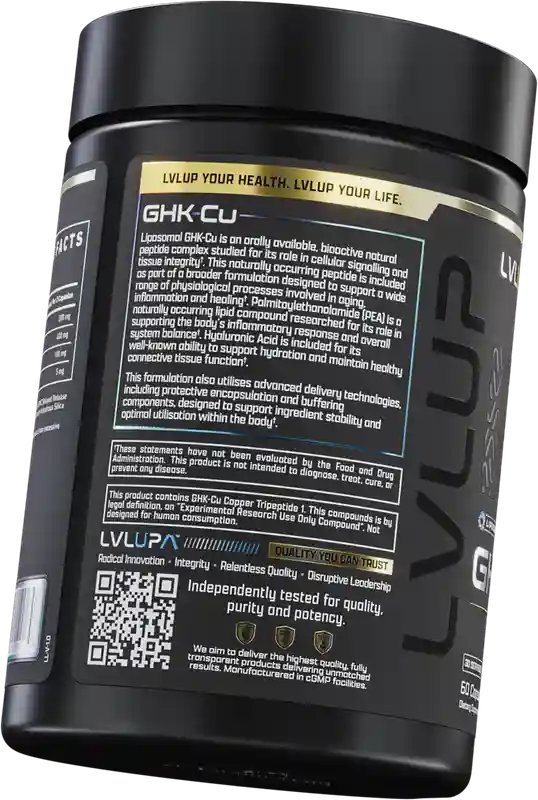 ghk cu peptide ingredients GHK-Cu Supplement Formula LEADING THE WAY IN Weight:10 x 5mg Lab Pack 2 McKesson Canada